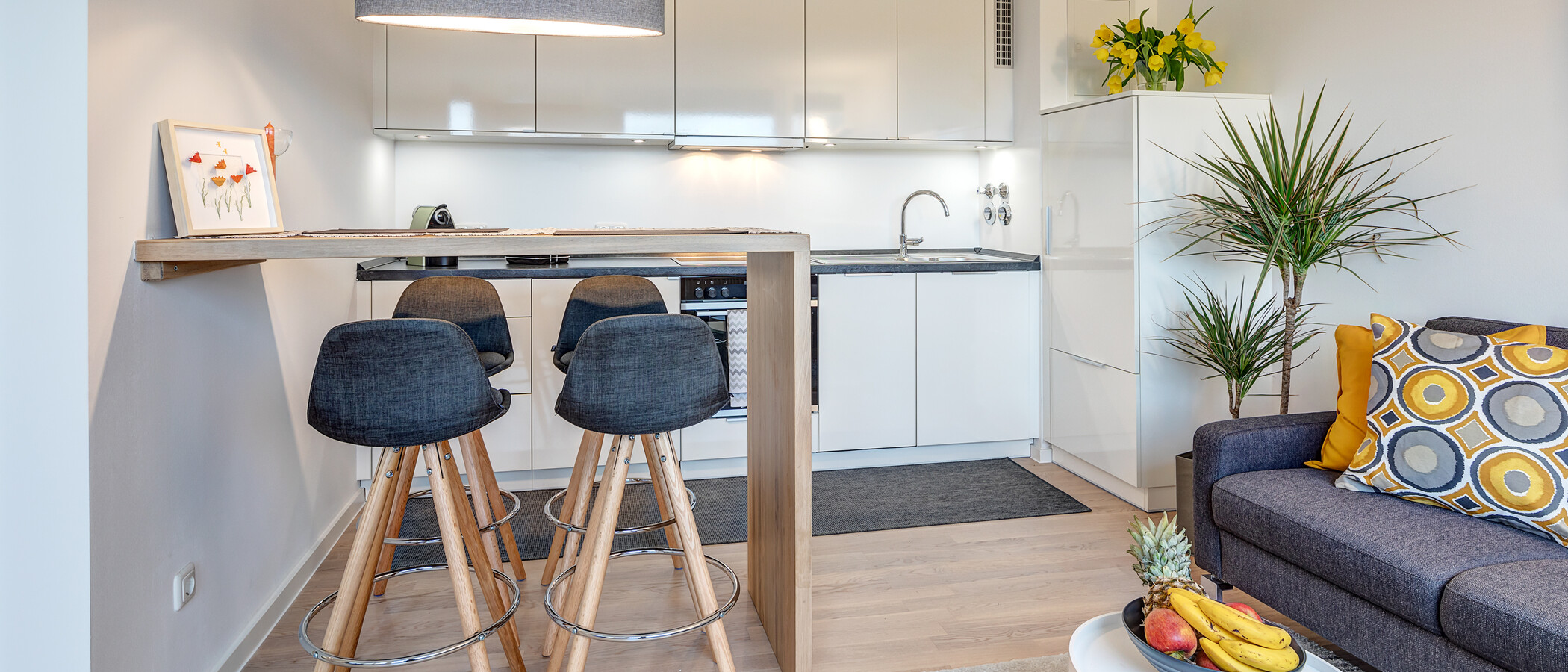 apartamento München Pasing 05 zona de día  11456