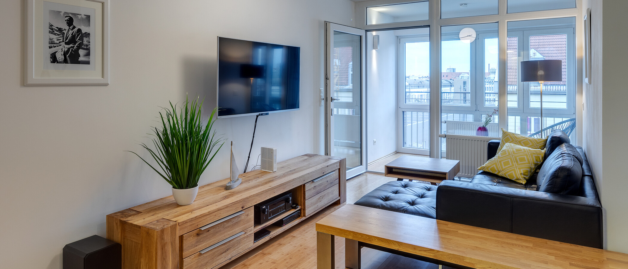 apartamento München Sendling-Westpark 02 zona de día  11464