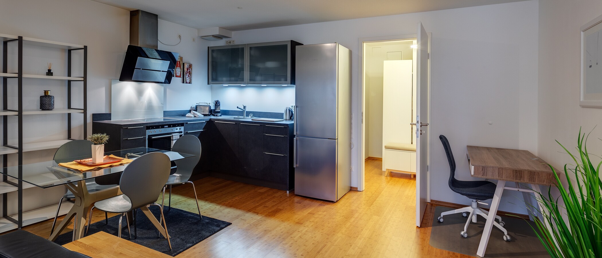 apartamento München Sendling-Westpark 04 zona de día  11464