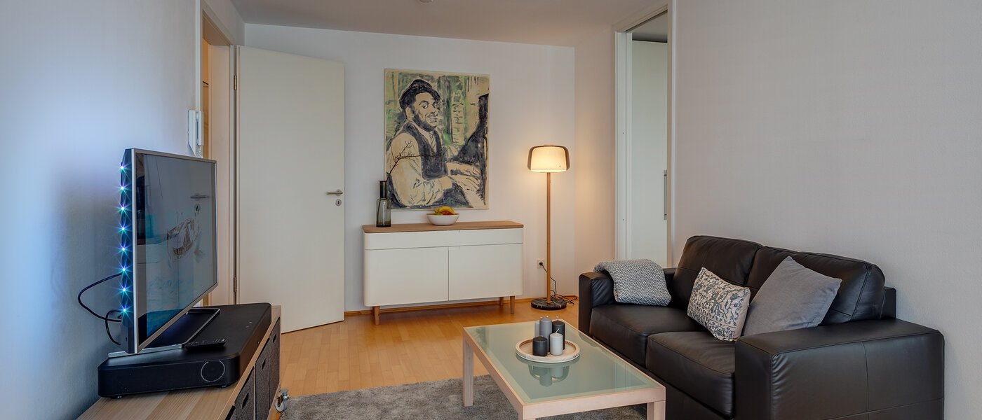 apartamento München Maxvorstadt - Westen 01 zona de día  11480