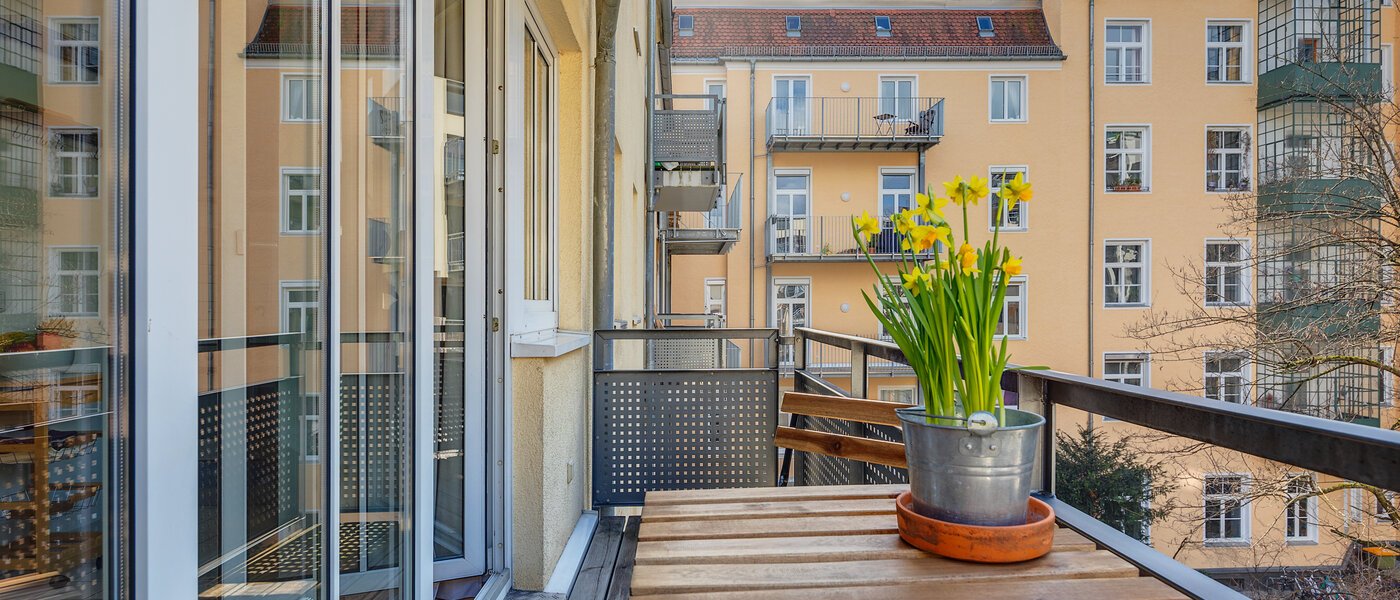 apartamento München Ludwigsvorstadt 02 balcón 11492