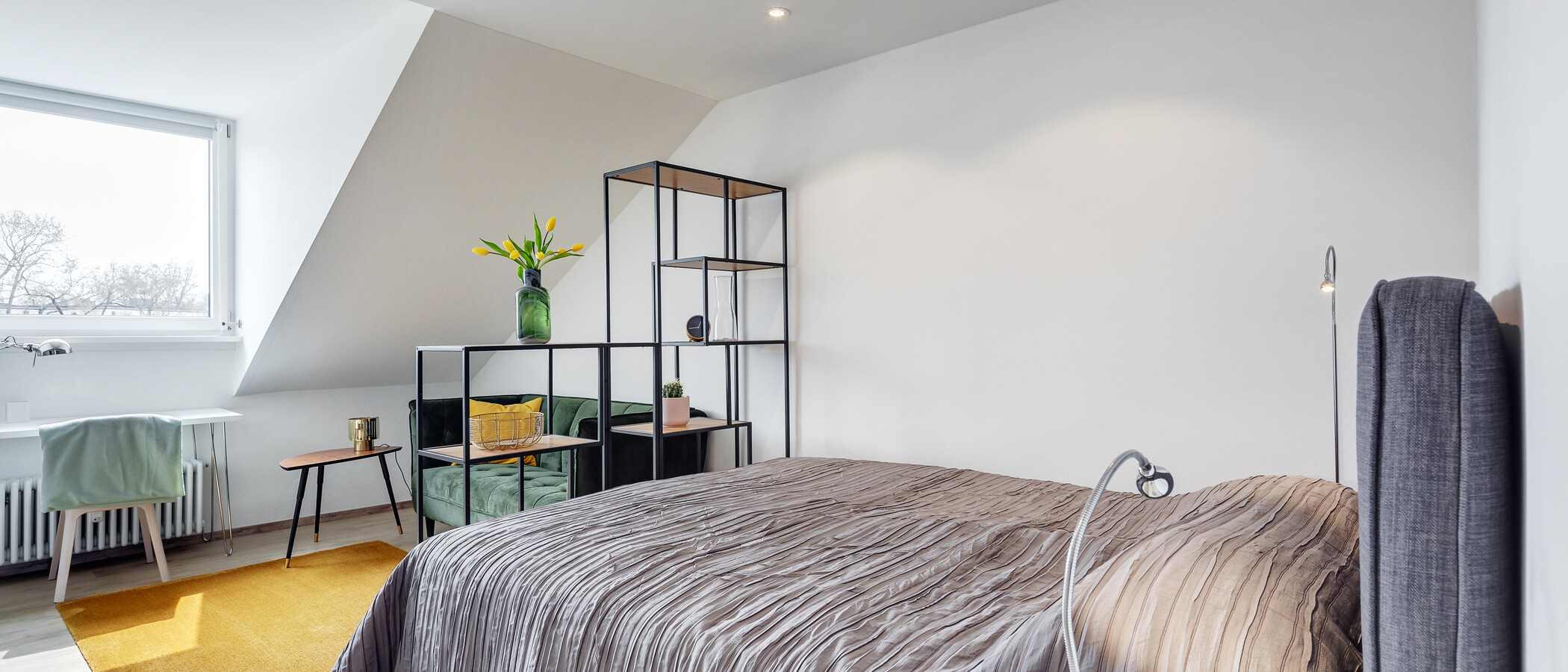 apartamento München Altbogenhausen 02 zona de dormir 11531