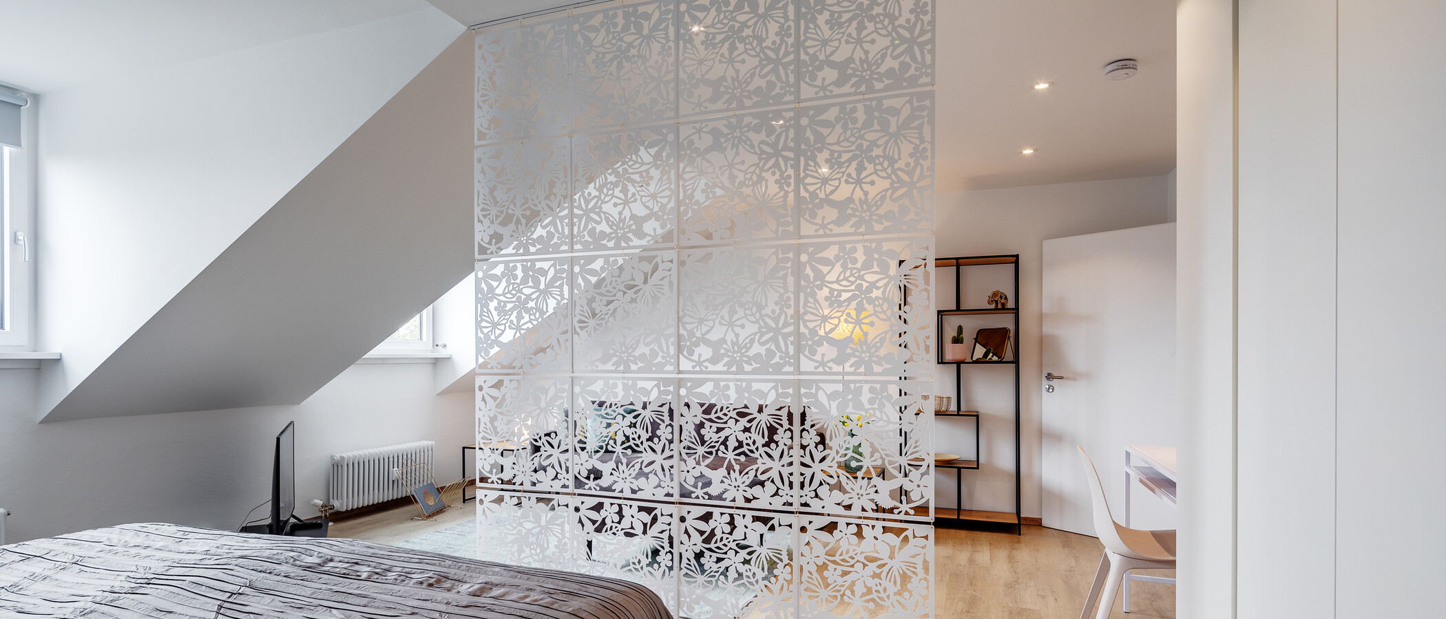 apartamento München Altbogenhausen 03 zona de dormir 11532