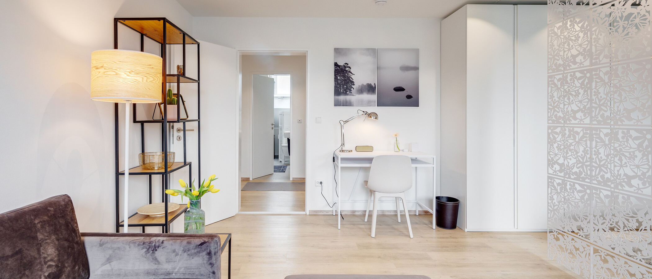 apartamento München Altbogenhausen 03 zona de día  11532