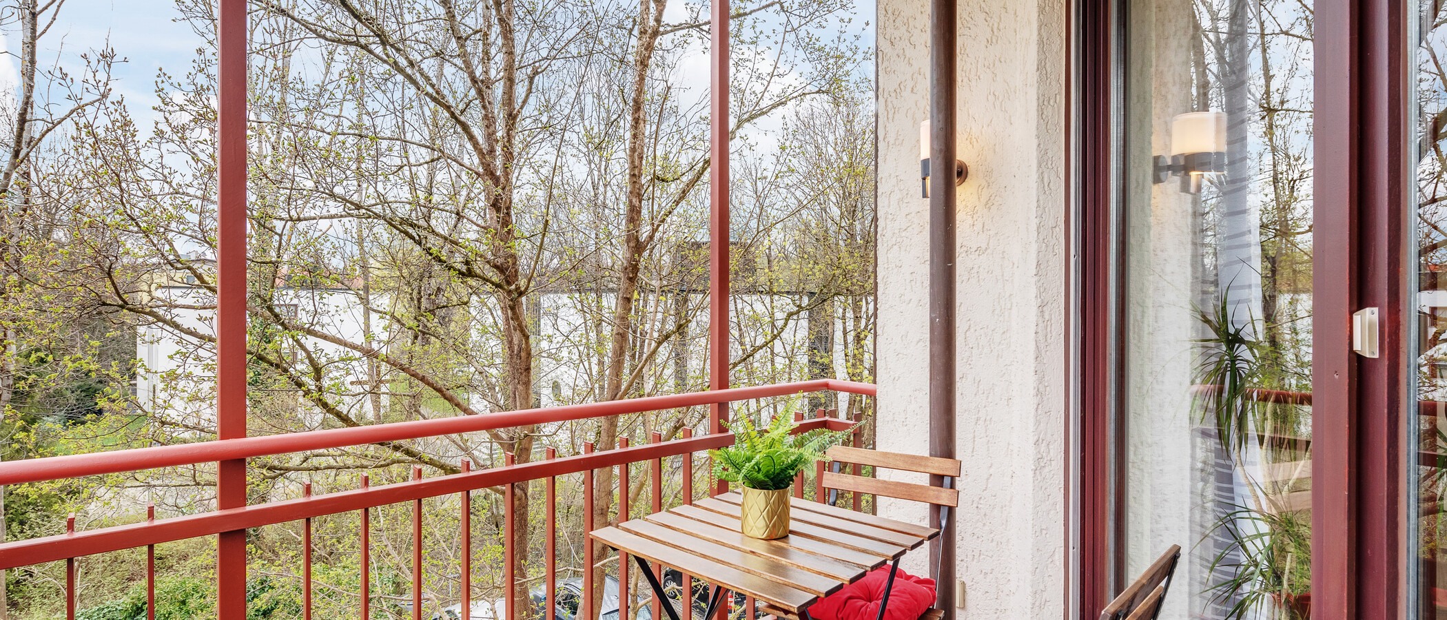 apartamento München Untergiesing 01 balcón 11533