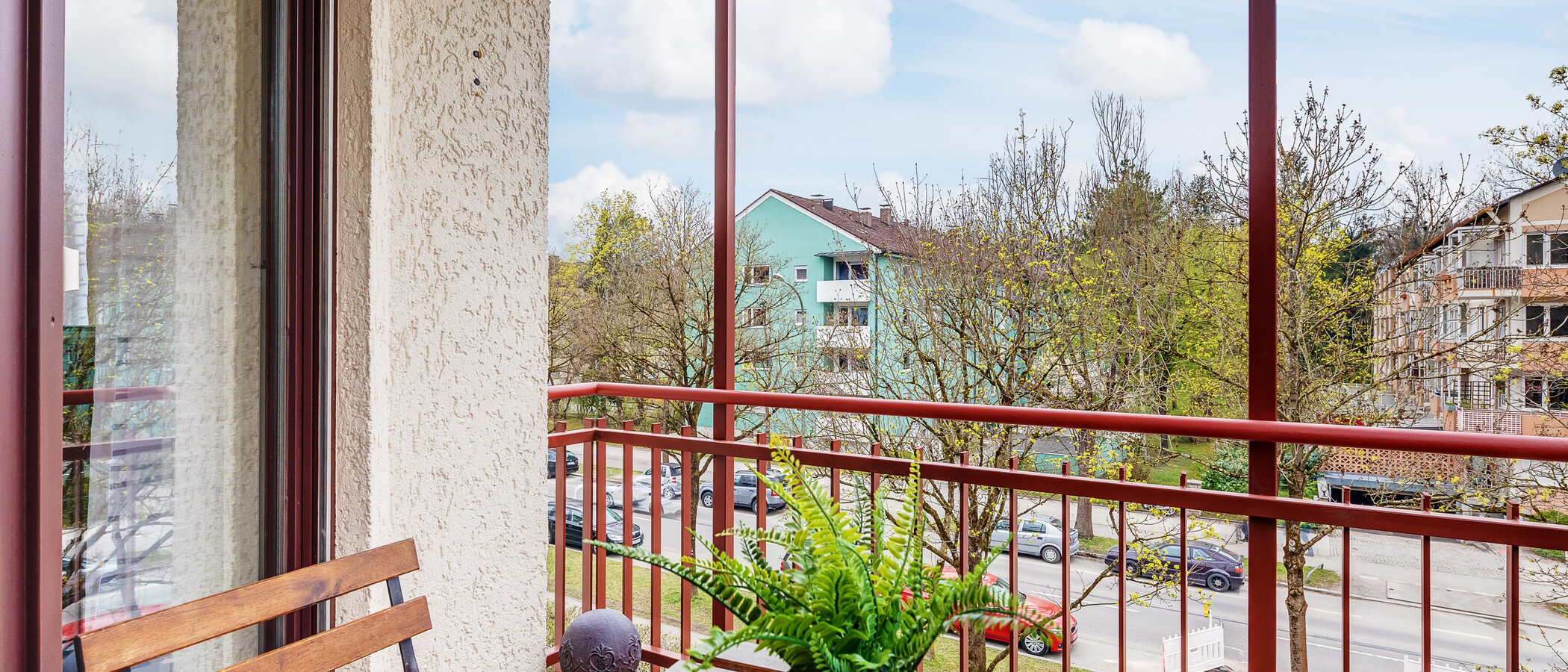 apartamento München Untergiesing 02 balcón 11533