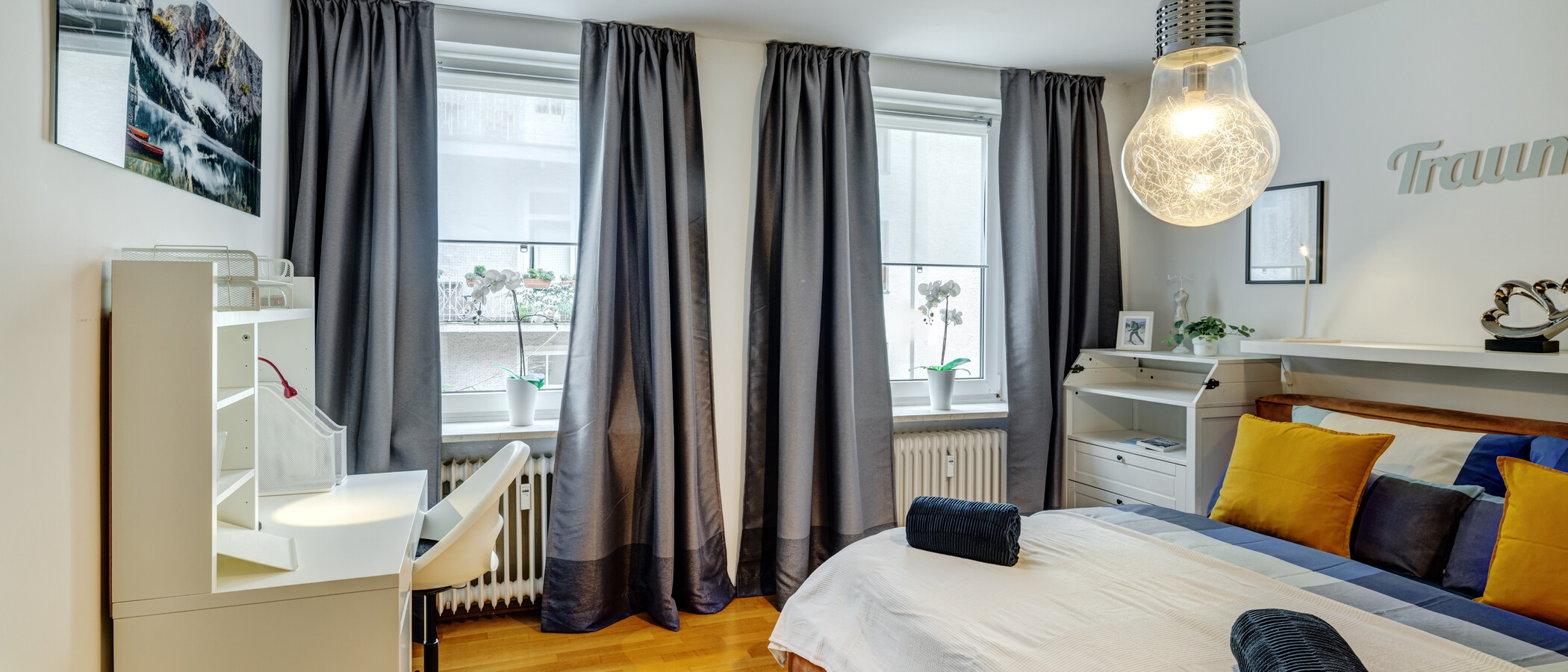 apartamento München Lehel 02 dormitorio 11536