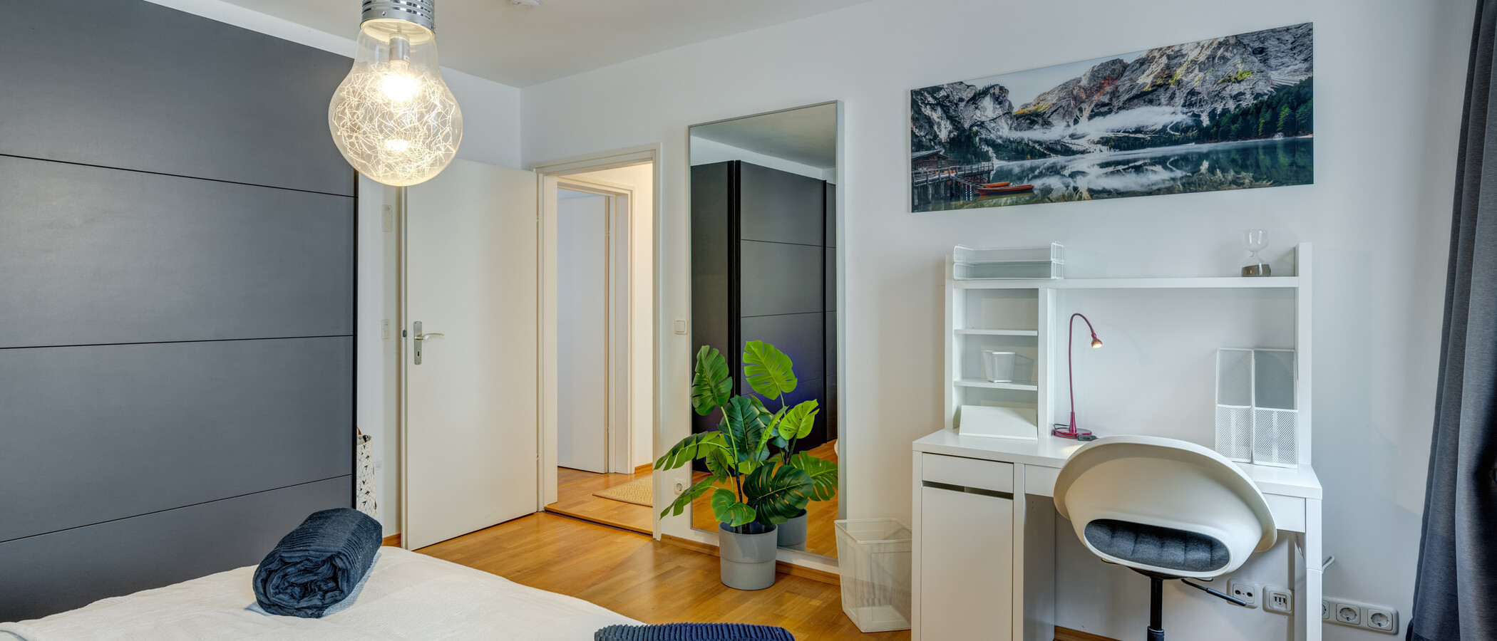apartamento München Lehel 03 dormitorio 11536