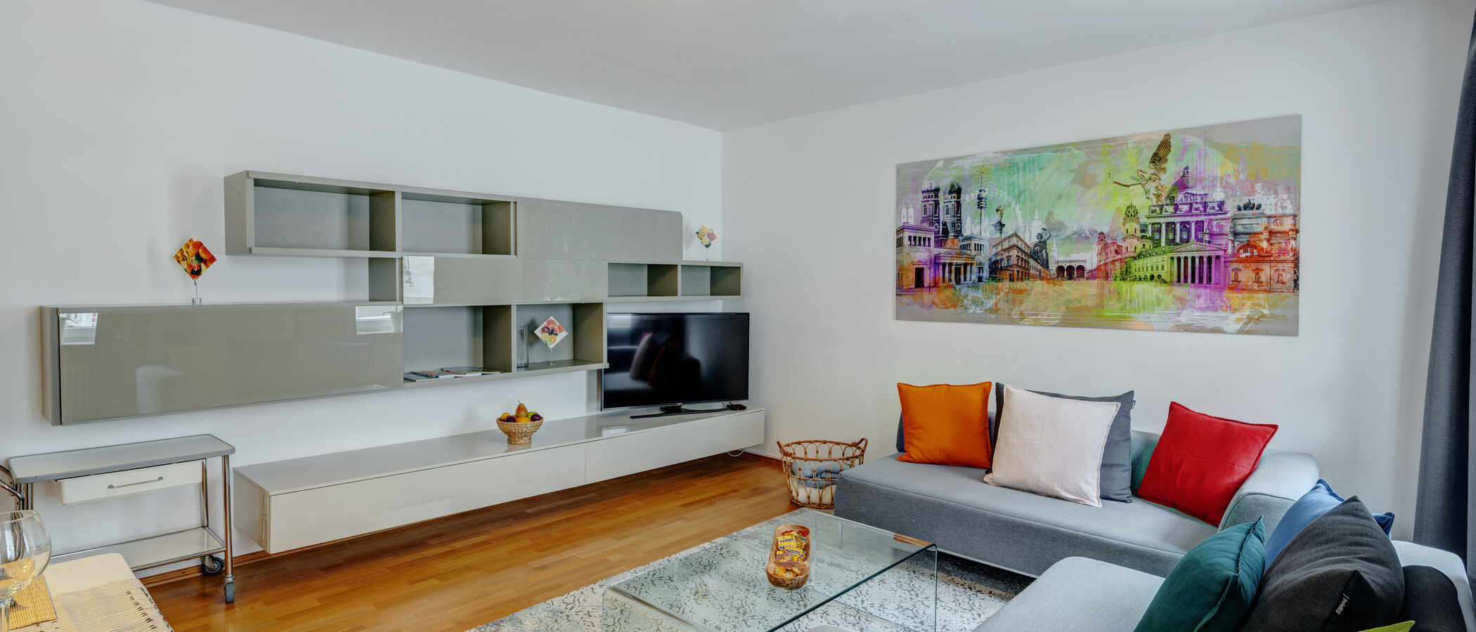 apartamento München Lehel 03 sala de estar 11536