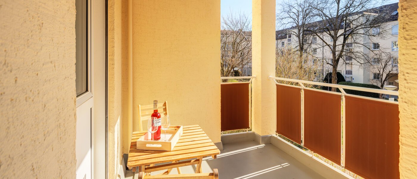 apartamento München Schwabing-Nord (zw. Leopoldstraße & Englischen Garten) 01 balcón 11551