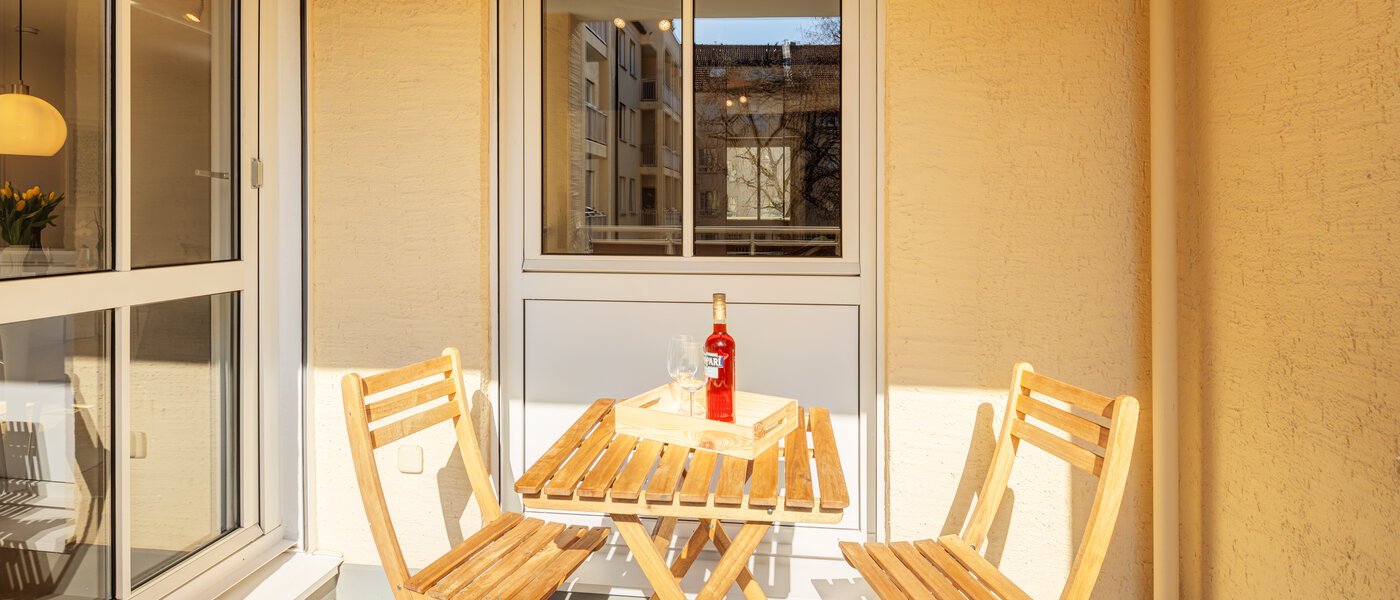 apartamento München Schwabing-Nord (zw. Leopoldstraße & Englischen Garten) 02 balcón 11551