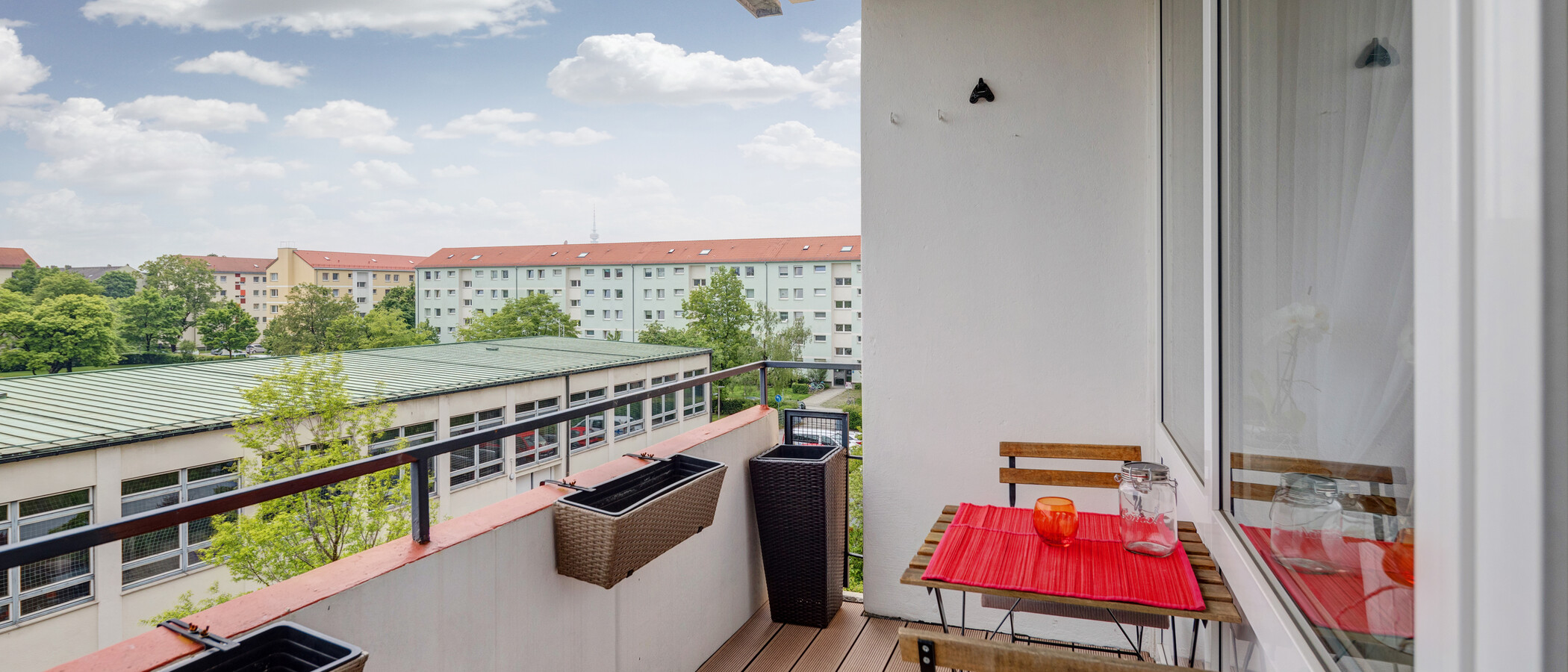 apartamento München Milbertshofen 01 balcón 11553