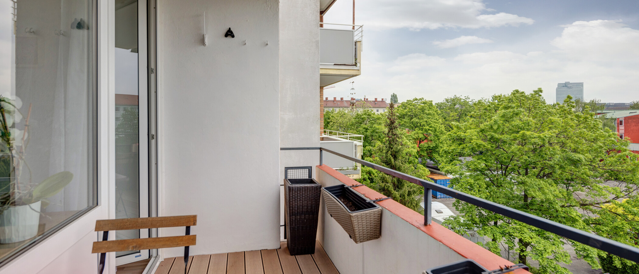 apartamento München Milbertshofen 03 balcón 11553