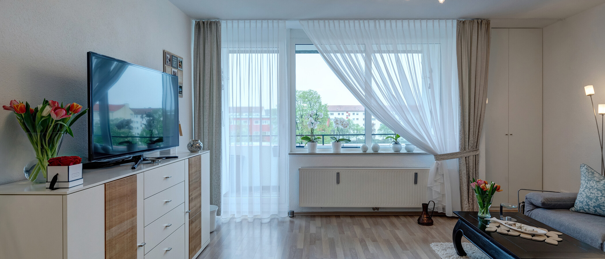 apartamento München Milbertshofen 04 zona de día  11553