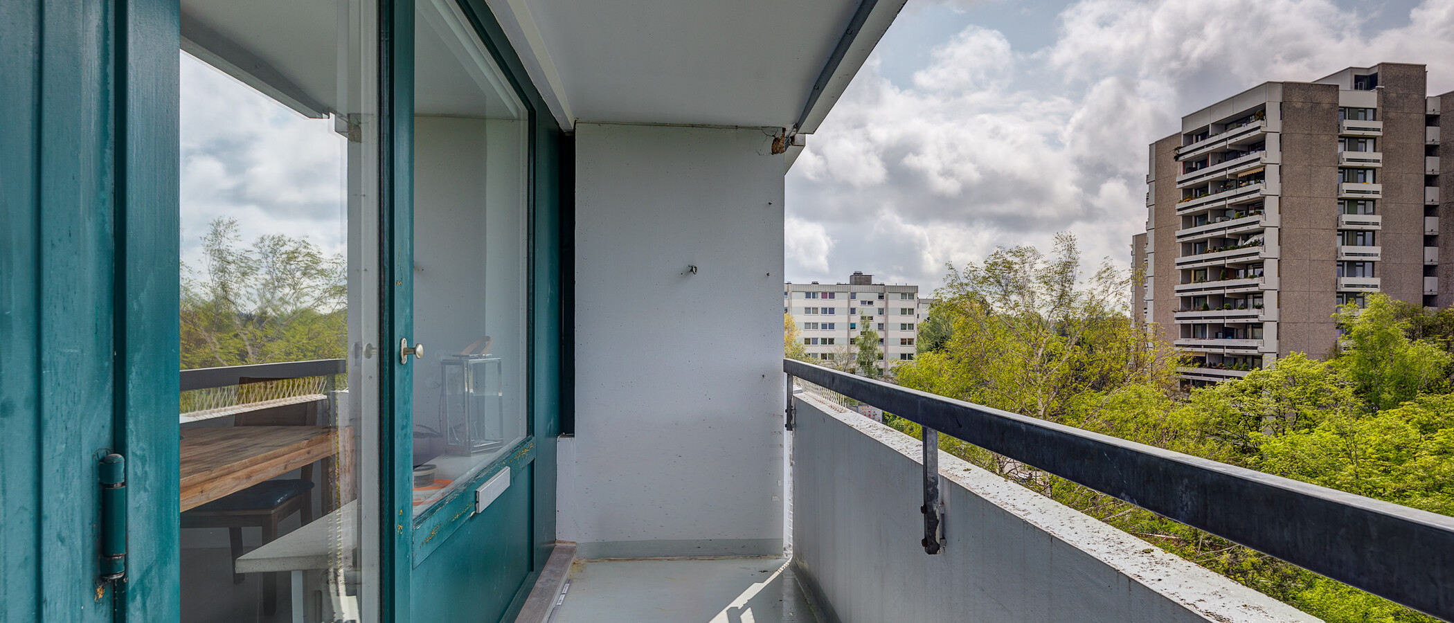 apartamento München Parkstadt Solln 02 balcón 11555
