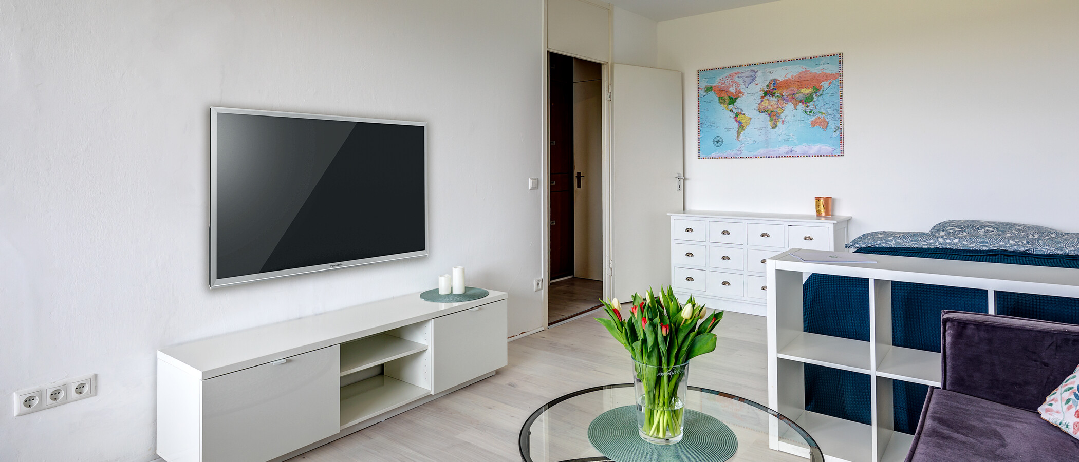 apartamento München Parkstadt Solln 04 zona de día  11555