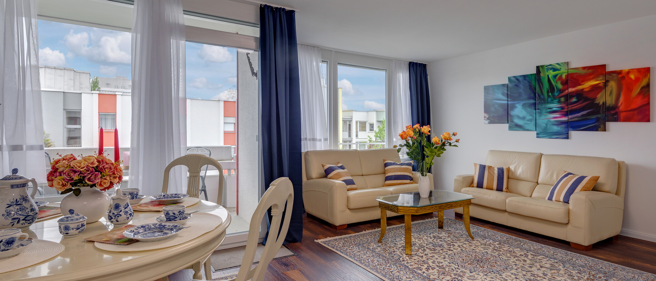 apartamento München Thalkirchen 01 zona de día  11557