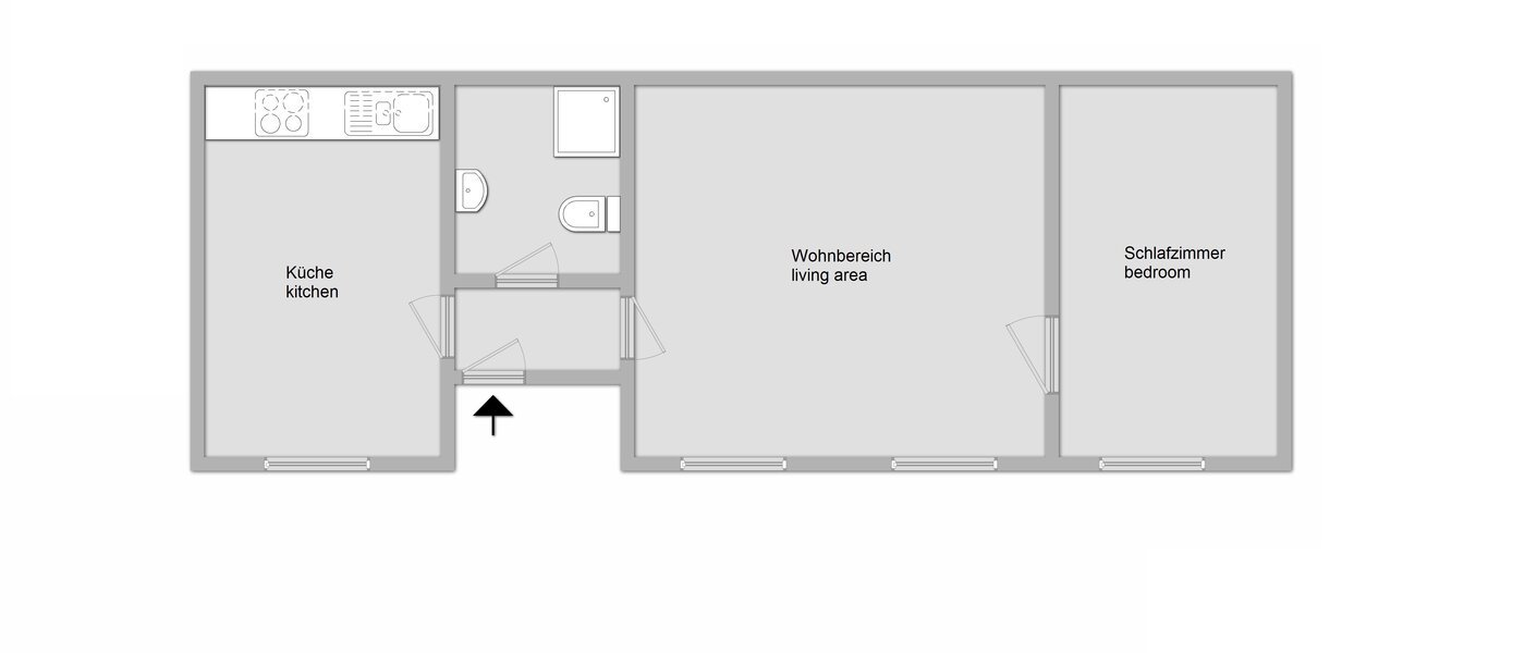 apartamento München Maxvorstadt - Universitätsviertel 01 plano 11567