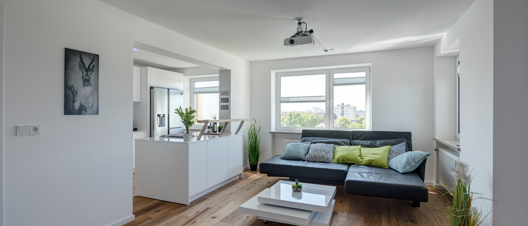 apartamento München Sendling-Westpark 03 zona de día  11577