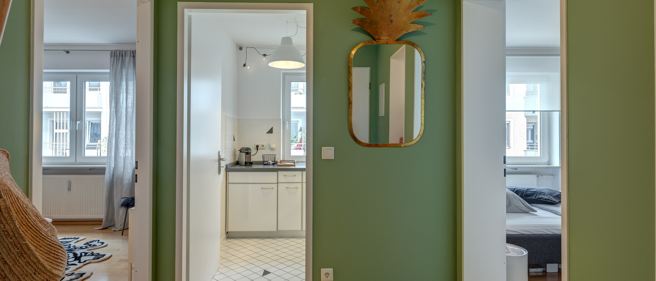 apartamento München Schwabing-West (rund um den Hohenzollernplatz) 03 pasillo 11583