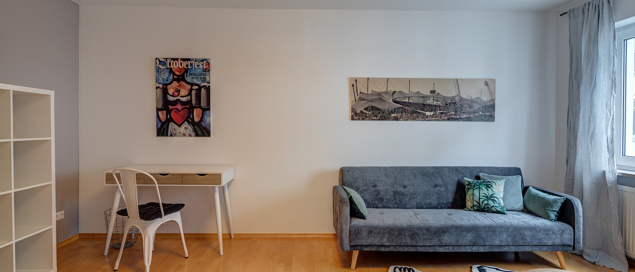 apartamento München Schwabing-West (rund um den Hohenzollernplatz) 02 zona de día  11583