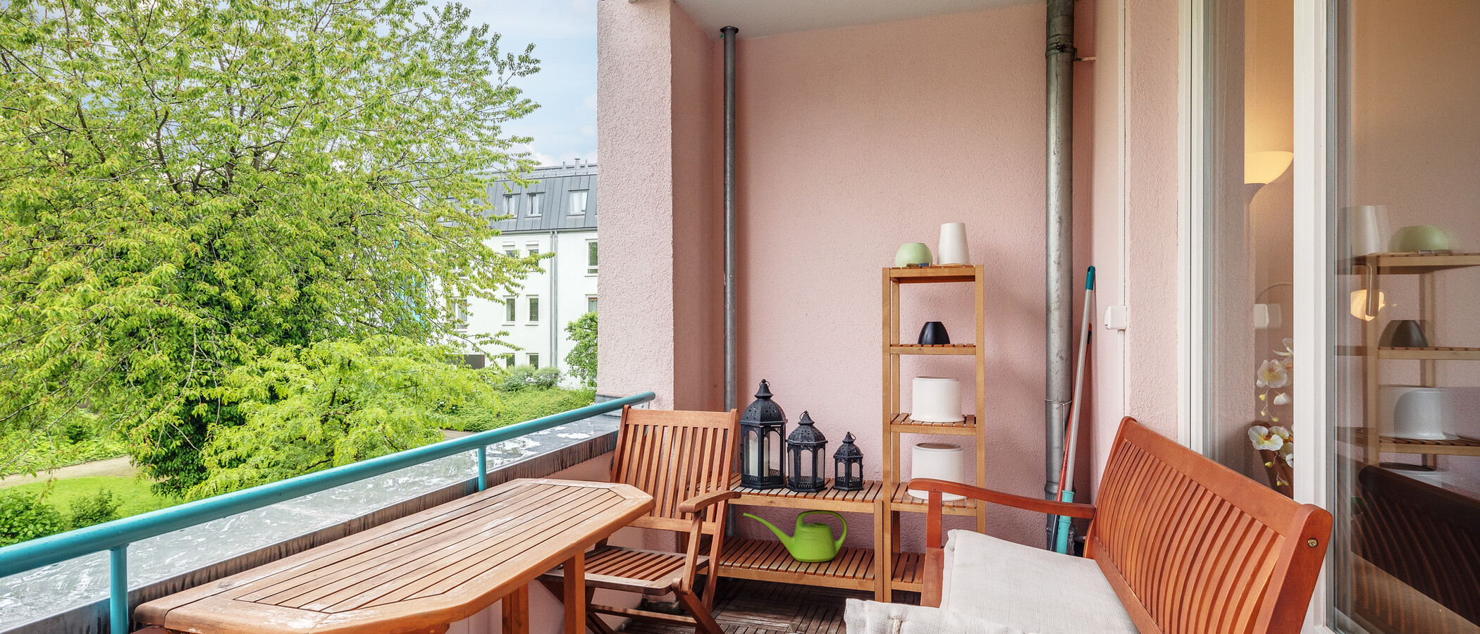apartamento München Oberföhring 01 balcón 11585