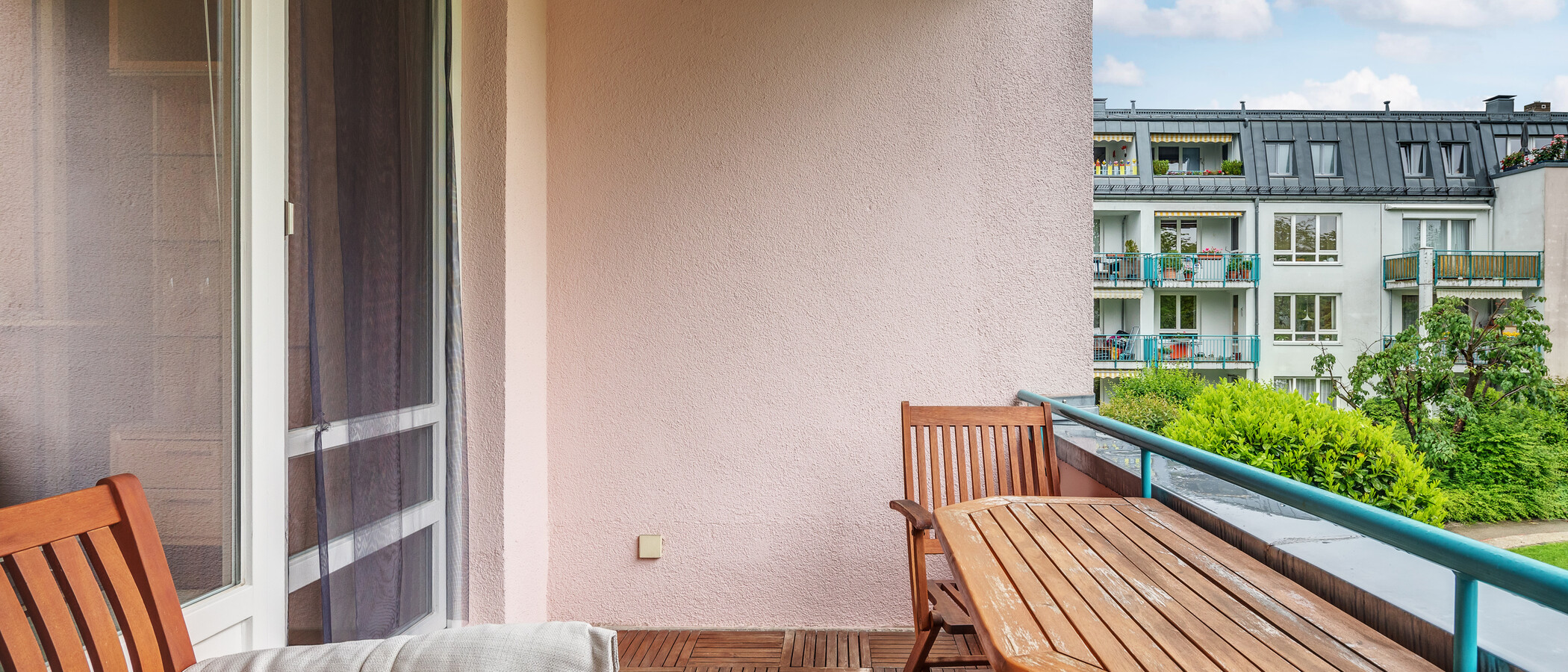 apartamento München Oberföhring 02 balcón 11585