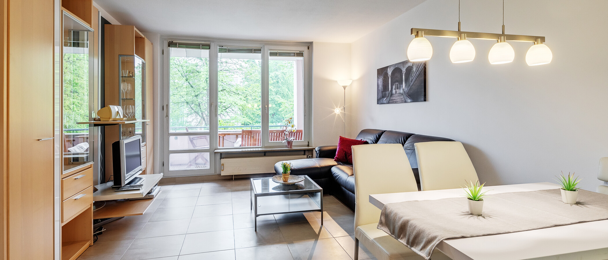 apartamento München Oberföhring 01 zona de día  11585