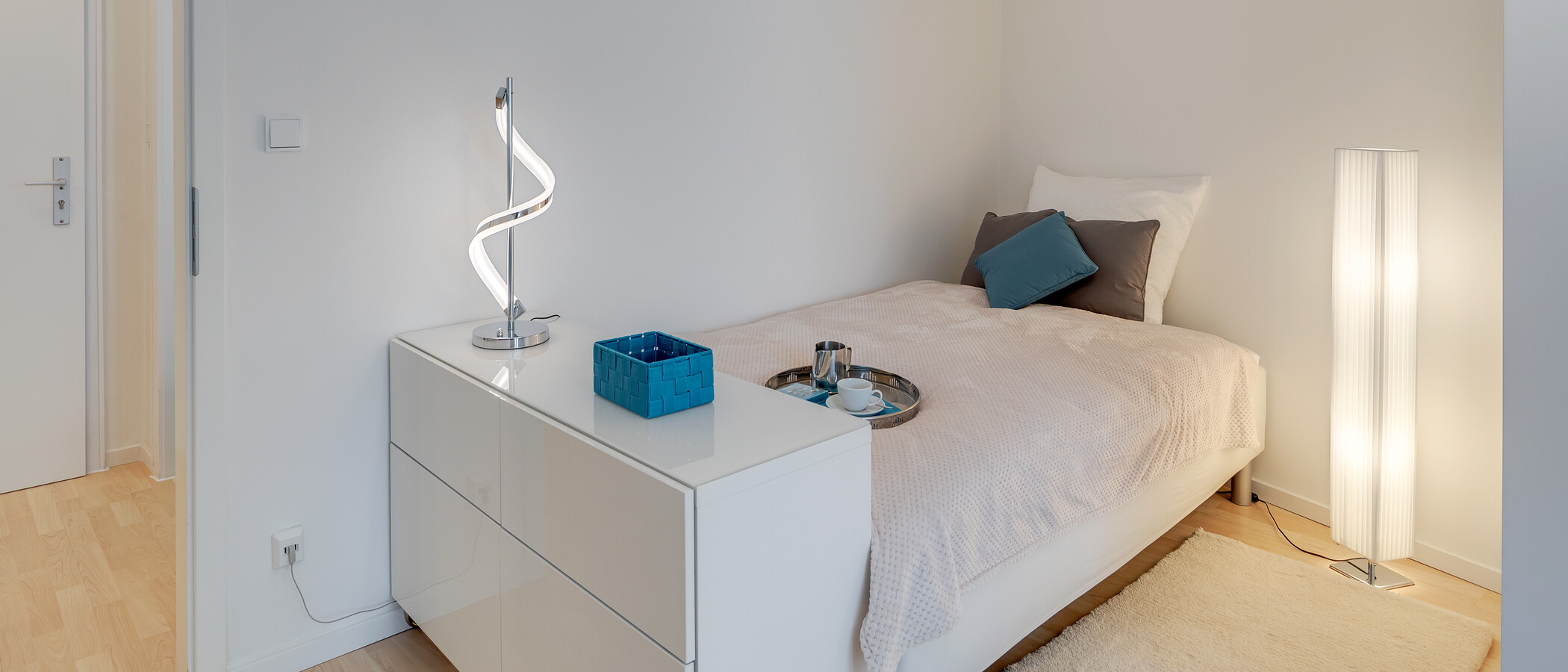 apartamento München Obergiesing 01 zona de dormir 11593