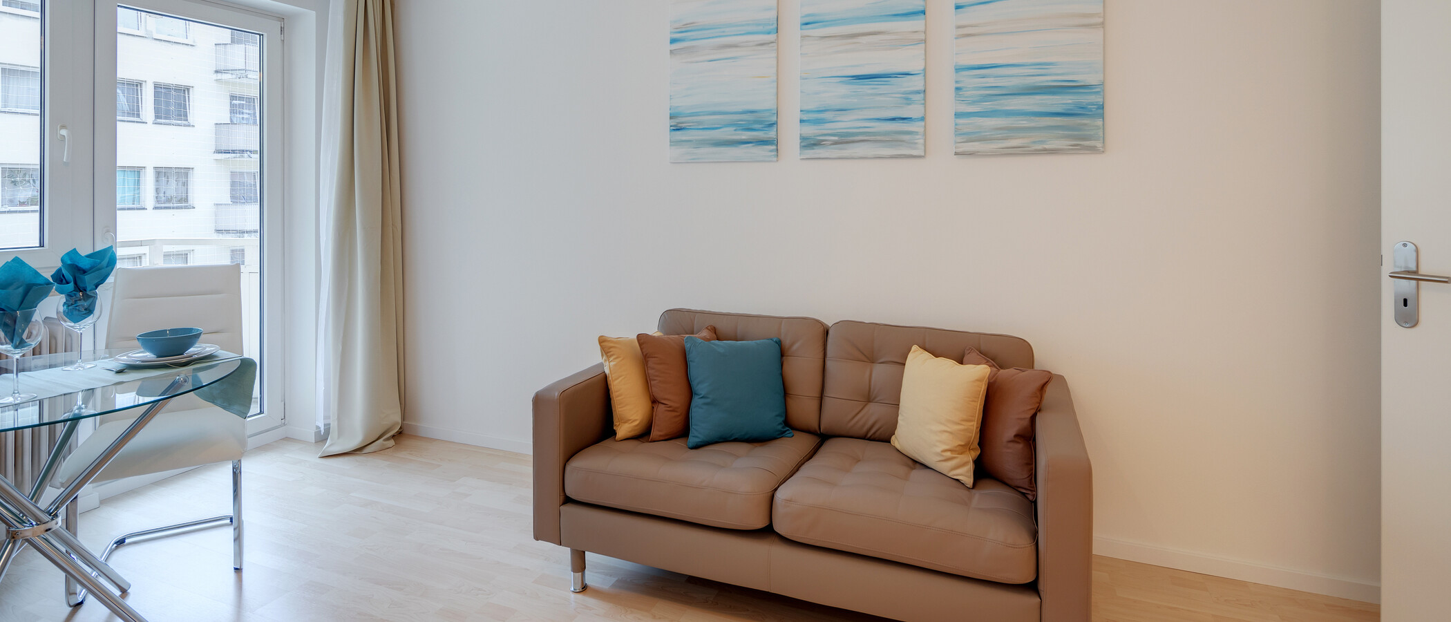 apartamento München Obergiesing 02 zona de día  11593