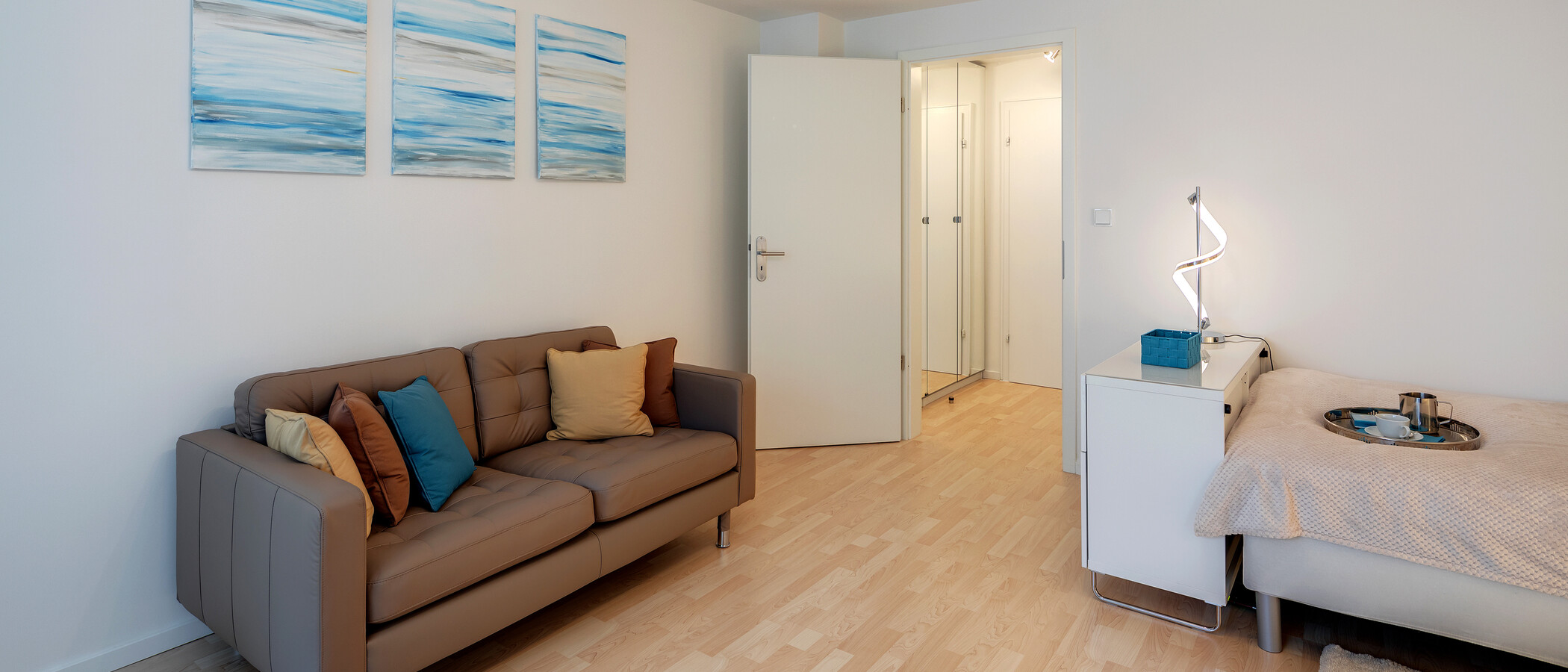 apartamento München Obergiesing 03 zona de día  11593