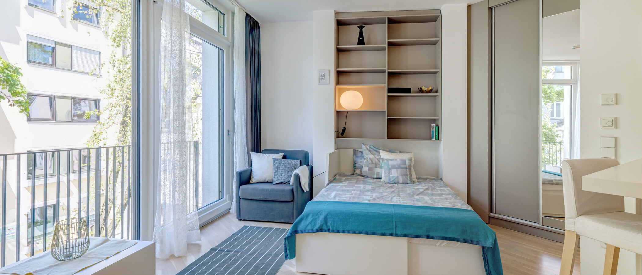 apartamento München Bogenhausen 01 zona de día  11603
