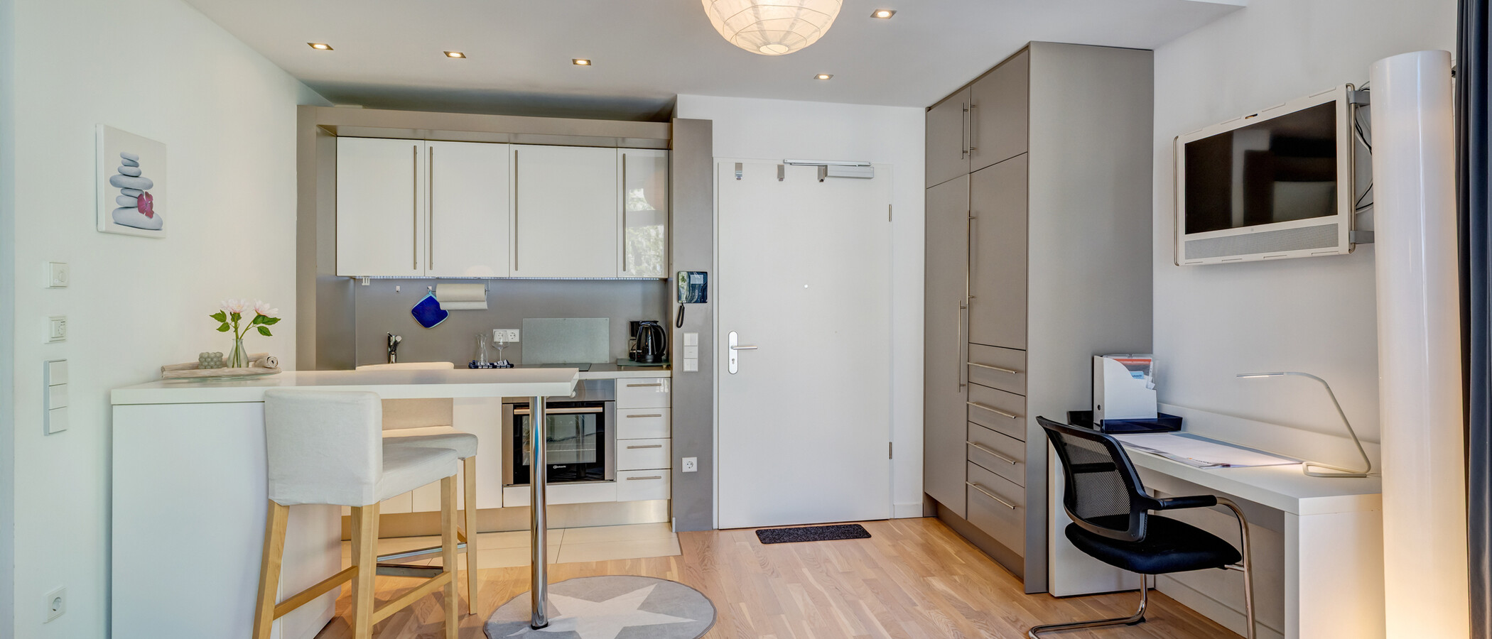 apartamento München Bogenhausen 03 zona de día  11603