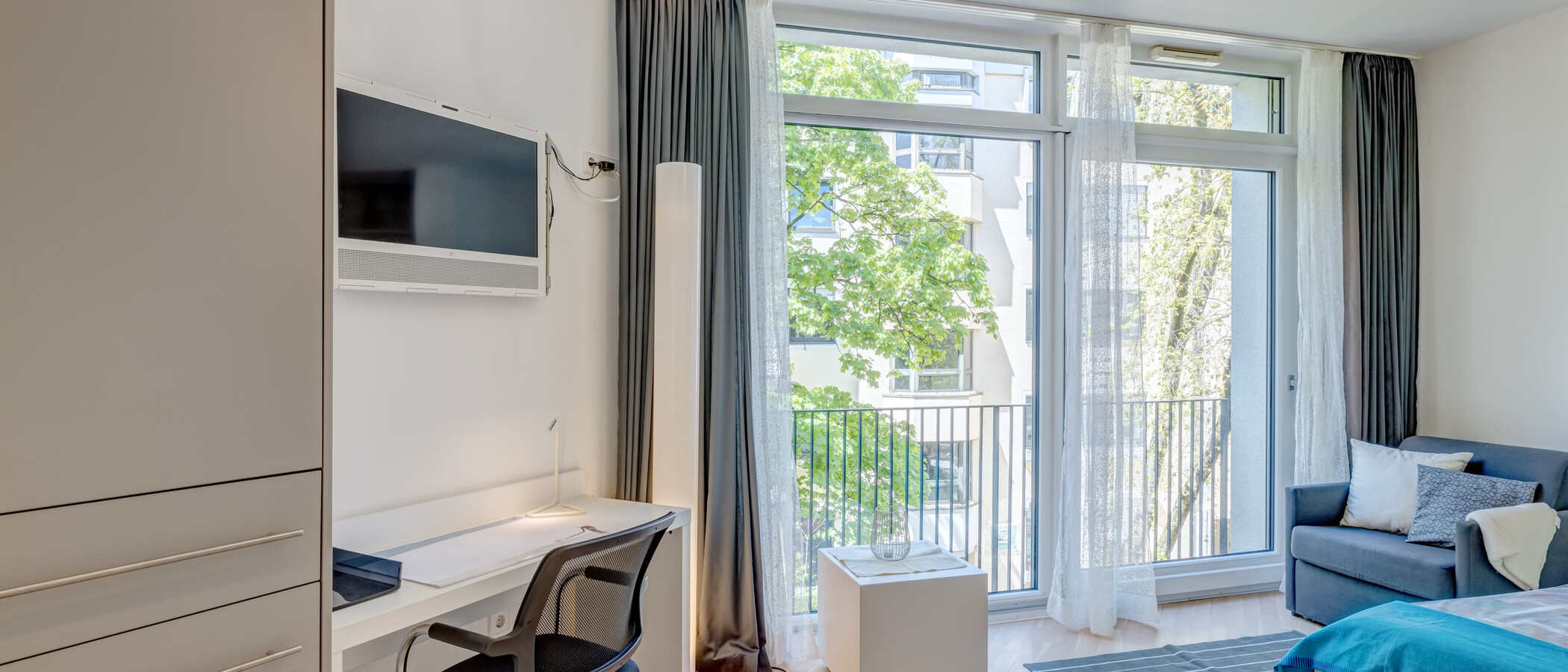 apartamento München Bogenhausen 05 zona de día  11603