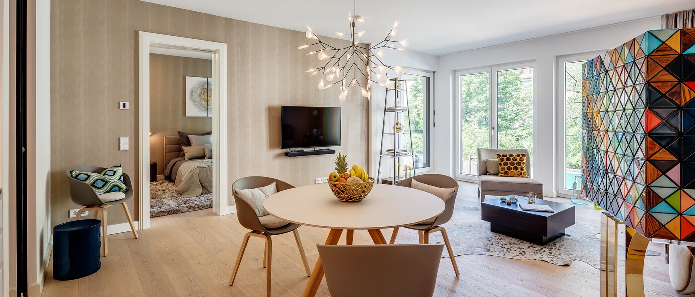 apartamento München Maxvorstadt 03 zona de día  11609