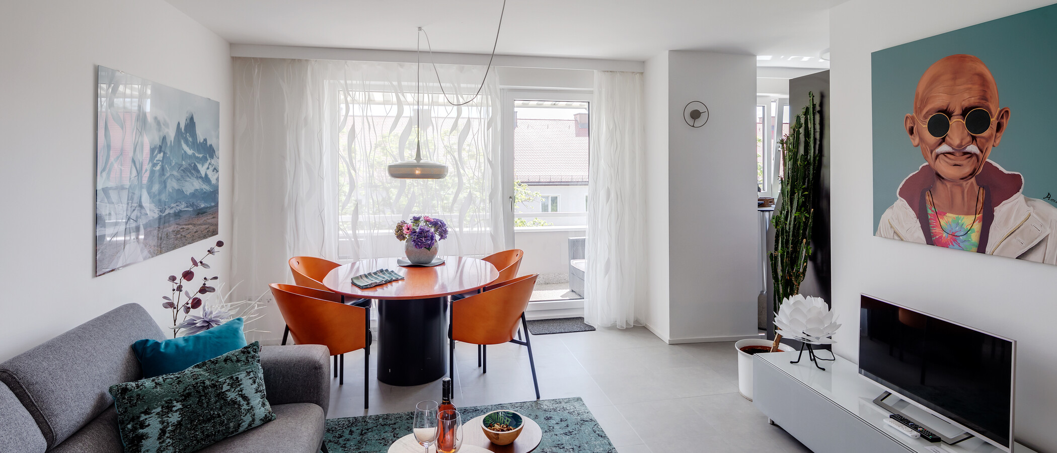 apartamento München Laim 01 zona de día  11621