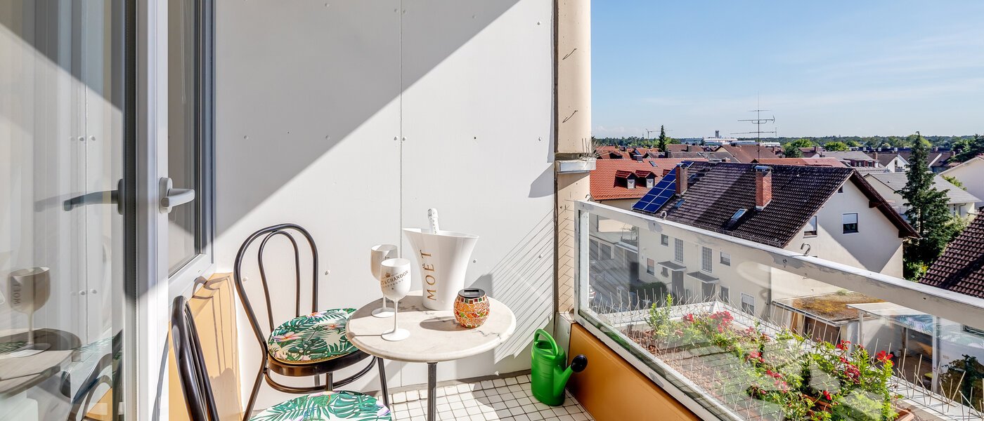 apartamento Unterschleißheim 01 balcón 11643