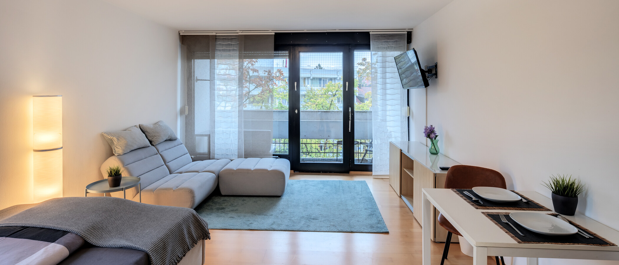 apartamento München Milbertshofen 02 zona de día  11650