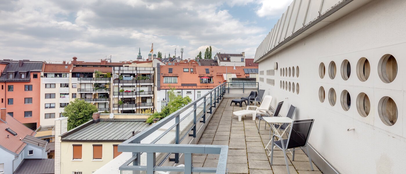 apartamento München Gärtnerplatzviertel 01 patio común 11662