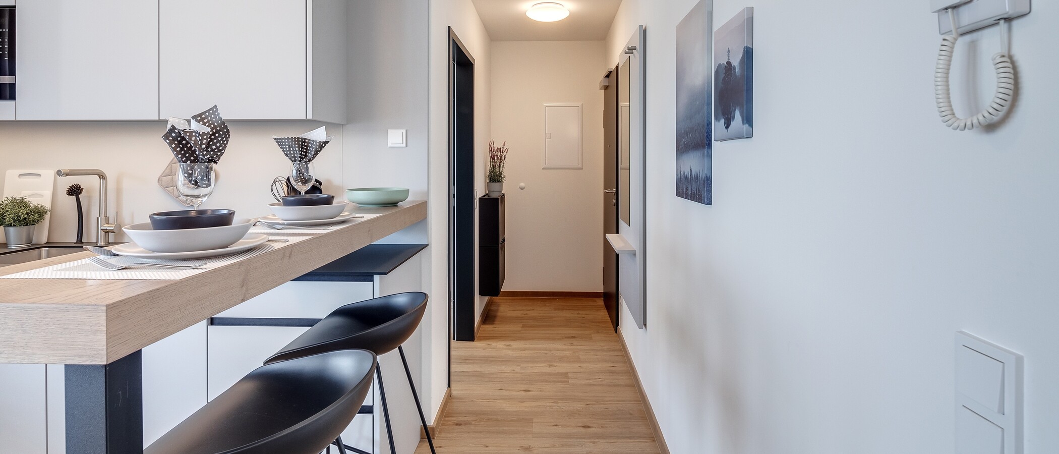 apartamento Eching 02 pasillo 11664