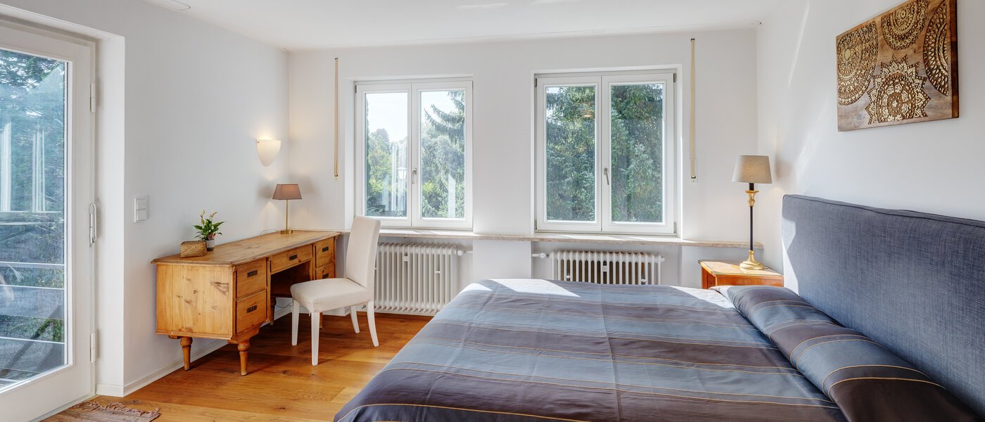 piso con jardín Feldafing 02 1. dormitorio 11698