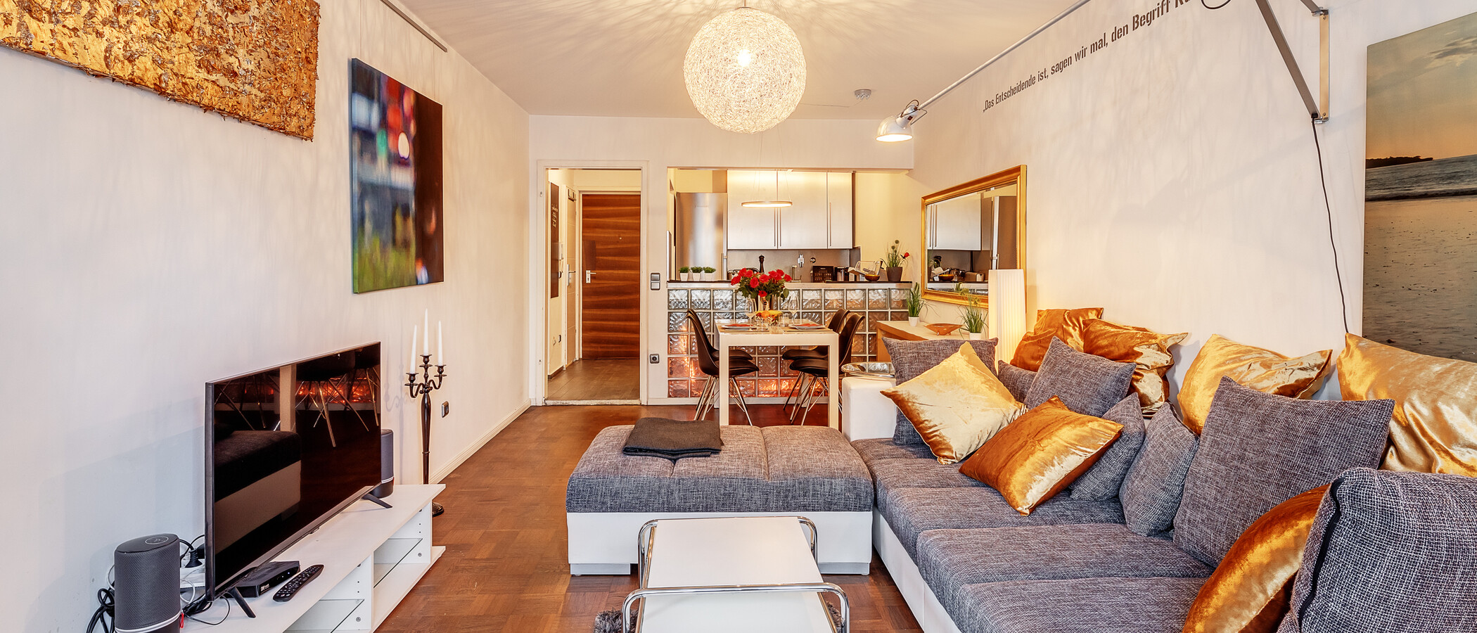 apartamento München Gärtnerplatzviertel 01 zona de día  11709