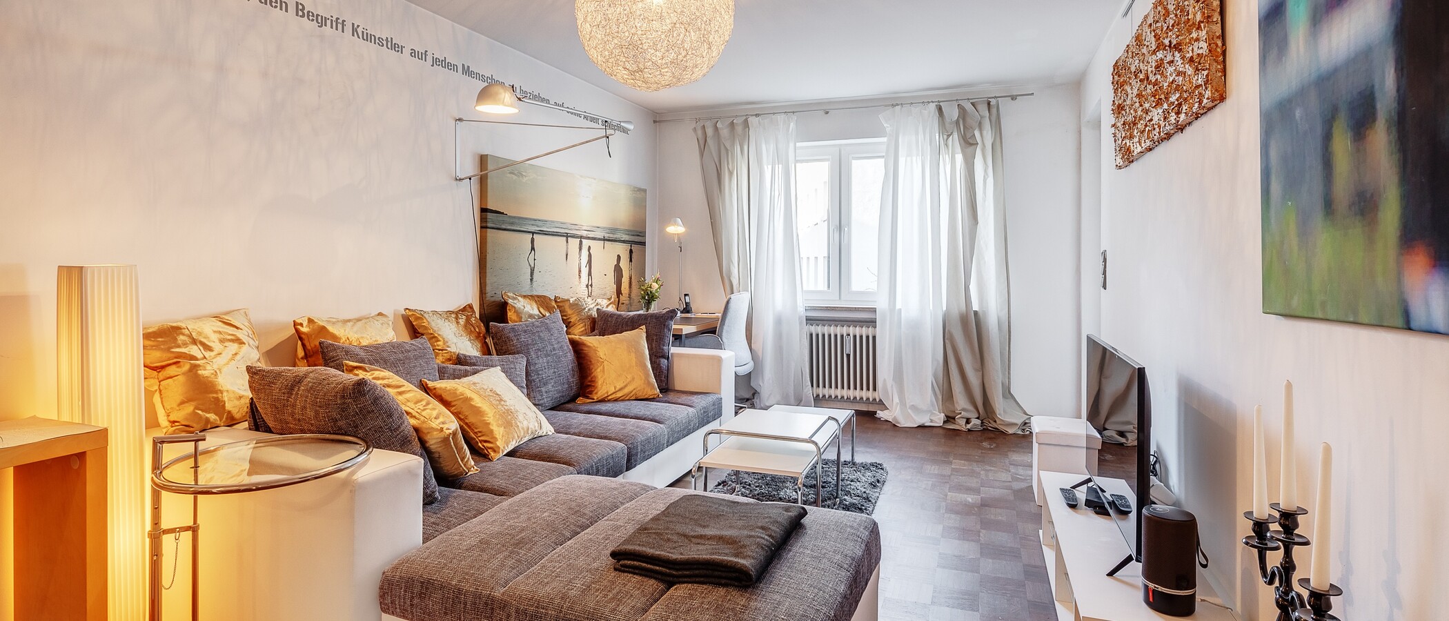 apartamento München Gärtnerplatzviertel 03 zona de día  11709