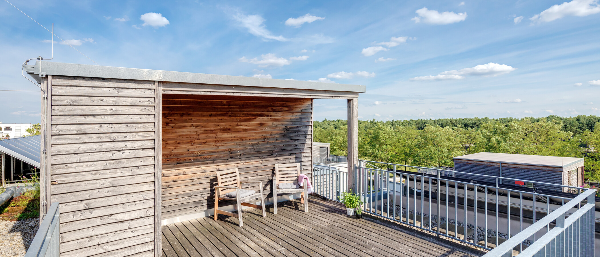 apartamento München Messestadt Riem 01 patio común 11711