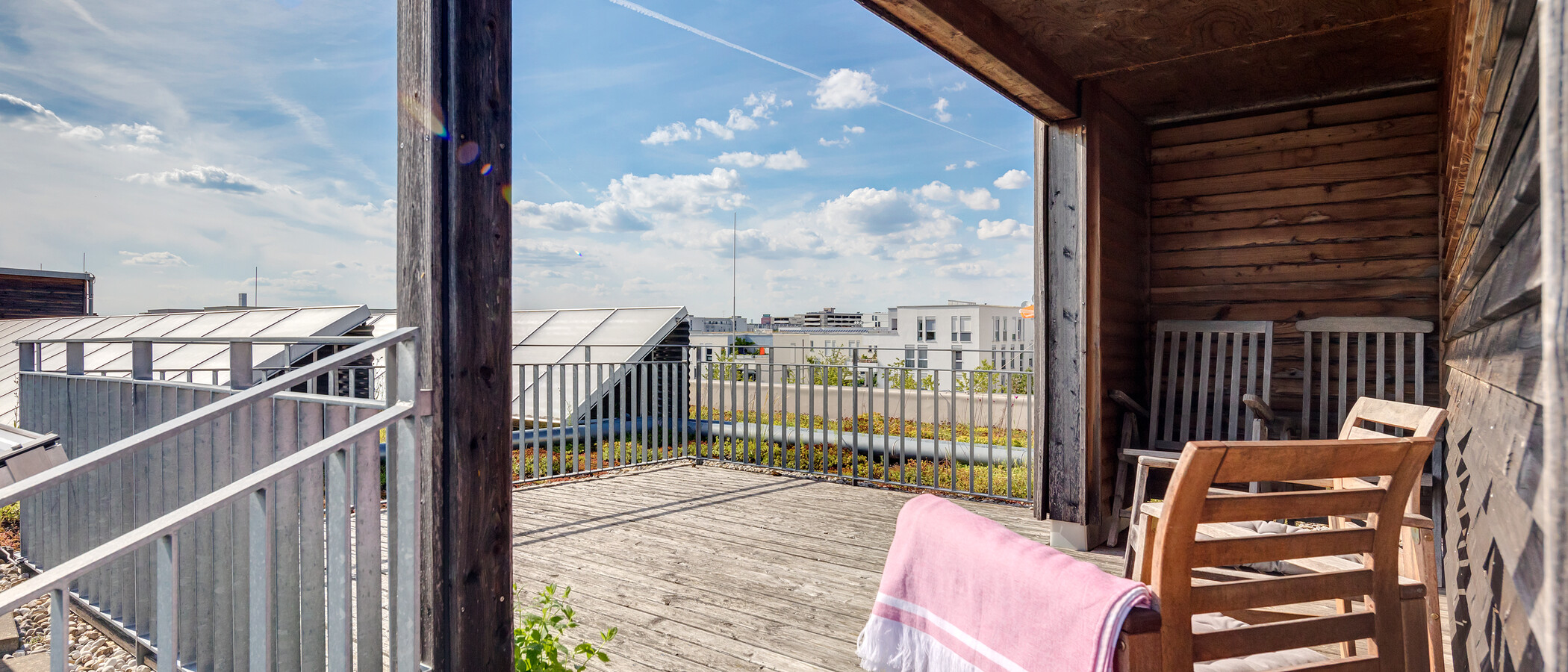 apartamento München Messestadt Riem 02 patio común 11711