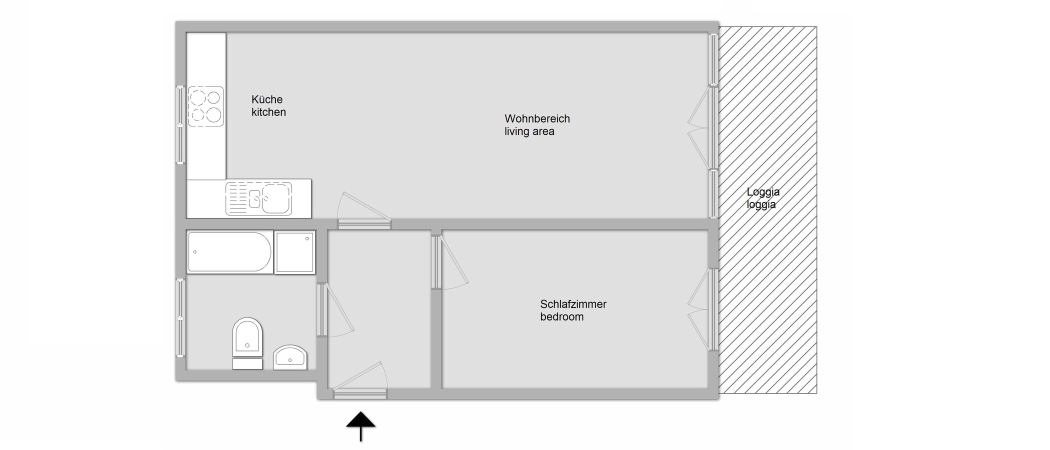 apartamento München Messestadt Riem 01 plano 11711