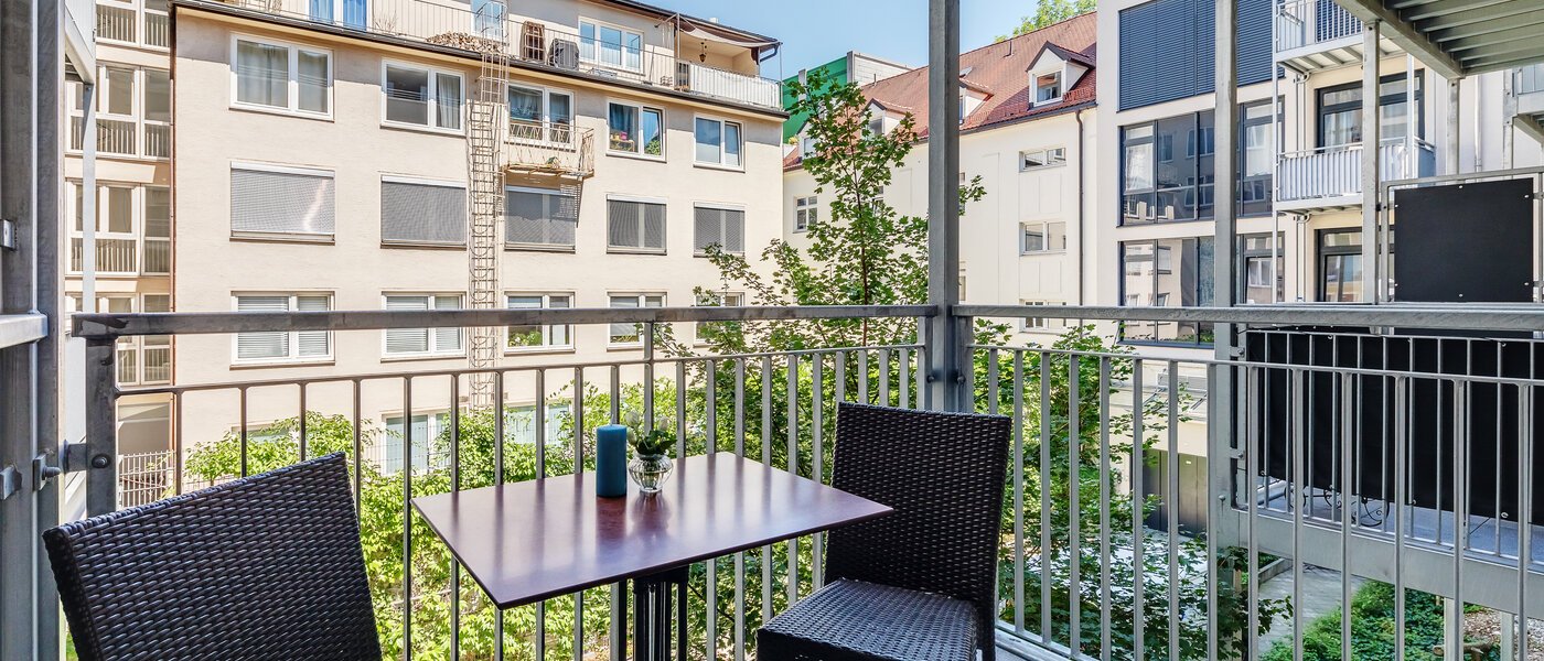 apartamento München Ludwigsvorstadt 02 balcón 11715