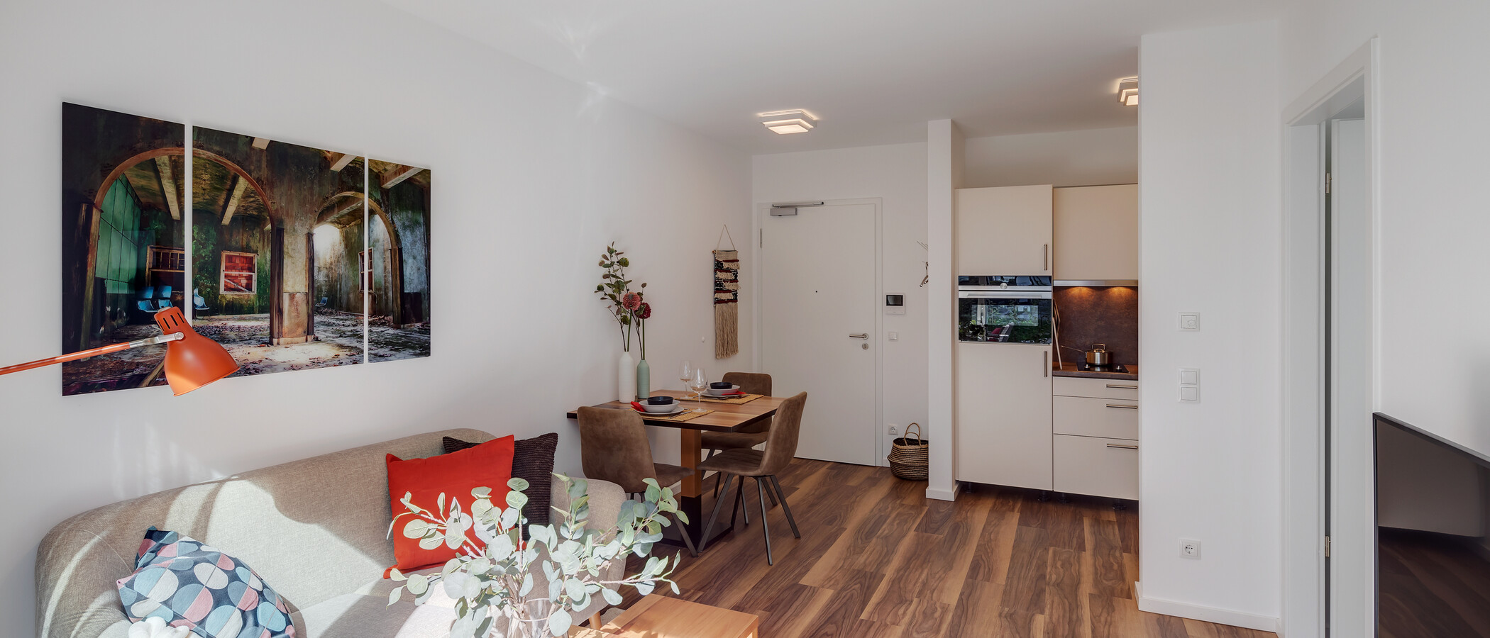 apartamento München Milbertshofen 02 zona de día  11804