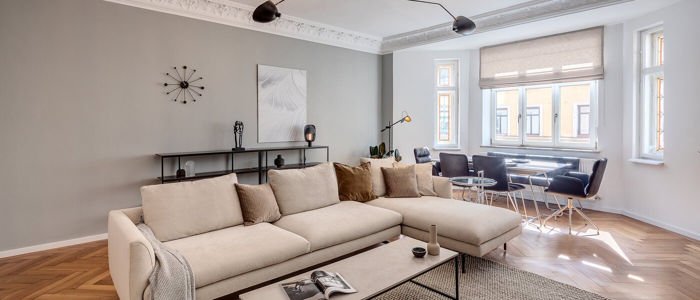 apartamento München Haidhausen 01 zona de día  11821