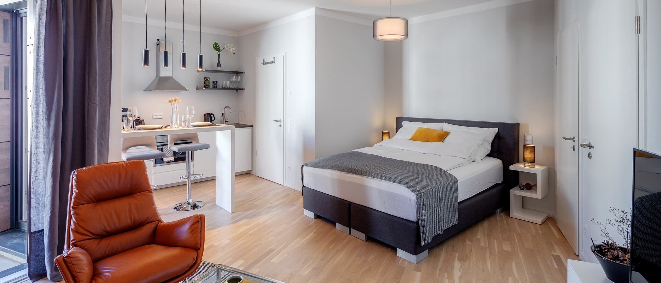 apartamento München Neuhausen 01 zona de día  11831